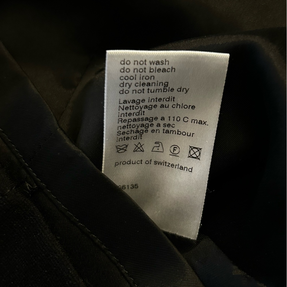Akris Punto Sleeveless Knit Dress – Black – Beaded Shoulder Detail – Size 4 - Picture 11 of 11